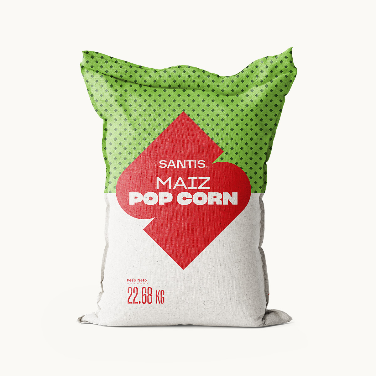 Maiz-Pop-Corn-Santis-Saco-22.68-kg Maiz Pop Corn Santis 22.6 Kg - Imagen 1