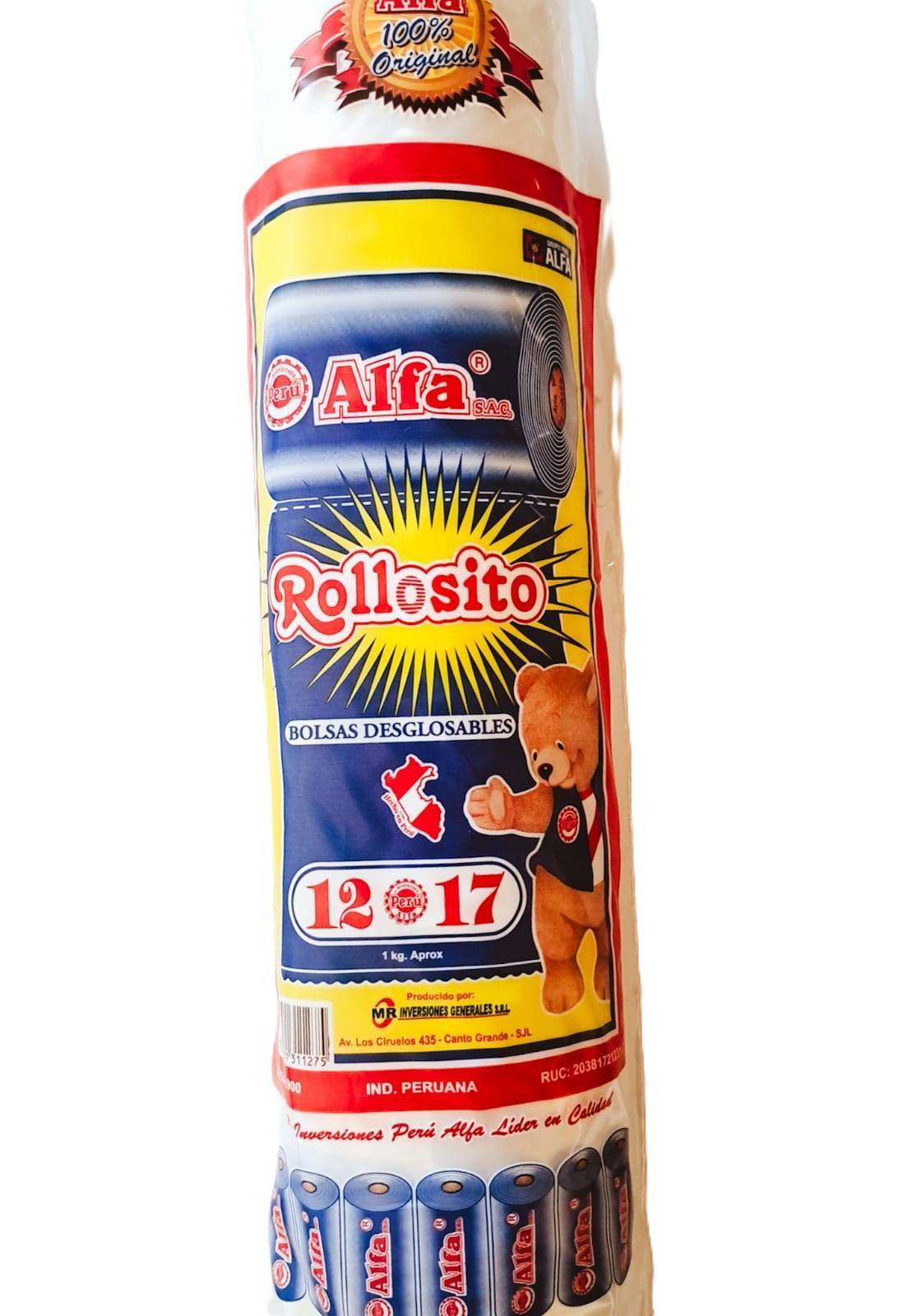 12-X-17 Bolsa Rollo 12 x 17 Alfa - Imagen 1