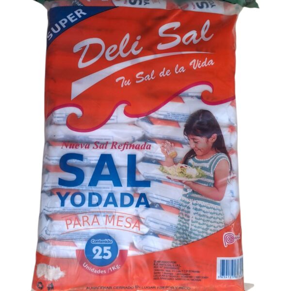 Sal Para Mesa Dely Sal Seca x 25 Uni.